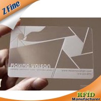 Gold/silver plated polish metal talking business cards