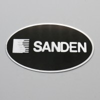 metal name plate hang tag in new design metal plaque labels custom stickers