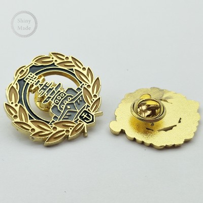 New product custom button metal pin badge