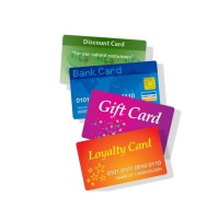 RFID Membership Gift Card Prepaid Card With customized CMYK Printing