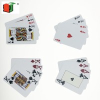 High Quality promotional item custom innovative learning card games poker memory  plastic playing card