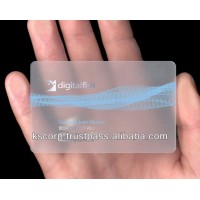 Transparent Business Card printing 2018